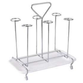 Simple And Practical Kitchen Domestic Glass Drain Rack Portable