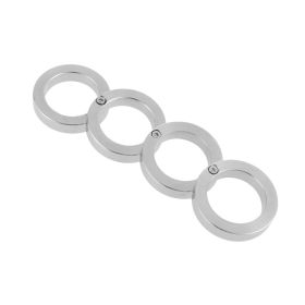 Outdoor Stainless Steel Brass Knuckle Self-defense Concealed Device