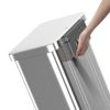 20 Gallon Trash Can, Stainless Steel Step On Kitchen Trash Can, Stainless Steel