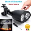 Portable Grill BBQ Lights Barbecue Grilling LED Smart Touch Lighting Heat Resistant Waterproof Night Lamp BBQ Camp Accessories