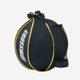 Fashion Storage Bag Football Basketball Sports Training Backpack (Option: Black-Double shoulders 9L)
