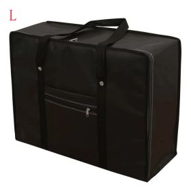 Thickened Moving Bag Oxford Woven (Option: Black-L)