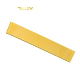 Plastic Yoga Elastic Ring (Option: TPE Yellow 6005007mm)