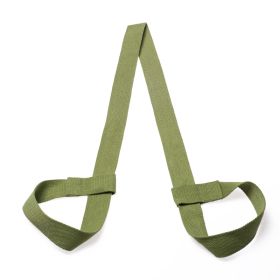 Yoga Mat Portable Ratchet Tie Down Strap Multi-purpose (Option: Army Green)