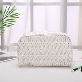 Women's Portable Cosmetic Bag Zipper Multifunctional (Option: Feather Arrow)