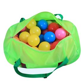 Storage Backpack Beach Bag Portable Outdoor Zipper Storage Bag (Option: Green-Type B)