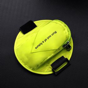 Mobile Phone Armband Running Bag Wrist Bag Waterproof (Option: Fluorescent yellow)