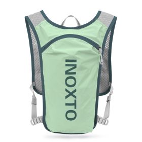Marathon Cross-country Running Sports Water Bag Backpack Men And Women (Option: Light Green)