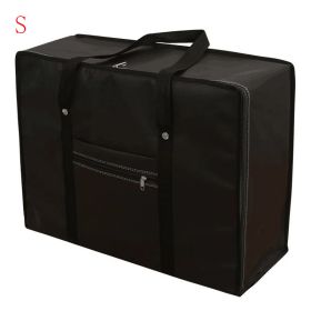 Thickened Moving Bag Oxford Woven (Option: Black-S)