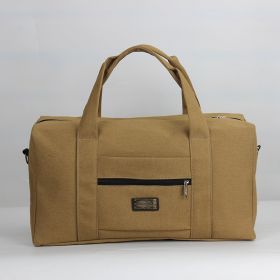 Travel Clothing Tools Equipment Boarding Bag (Option: Khaki-Small)