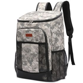Large Insulation Duffel Bag (Option: Black white and grey-16inch)