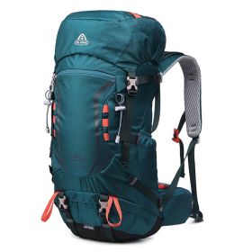 Shoulder Bag Large Capacity Hiking Backpack (Option: Dark green-35Add5L)