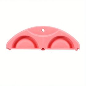 Pack Of 2 Dumplings Mold; Dumplings Quick Maker; Creatively Presses Dumplings; Skin Molds (Color: Pink)