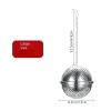 1pc 304 Stainless Steel Seasoning Ball; Thickened Ball Tea Strainer; Spice Filter; Kitchen Gadget