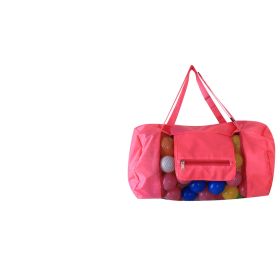 Storage Backpack Beach Bag Portable Outdoor Zipper Storage Bag (Option: Pink-Type B)